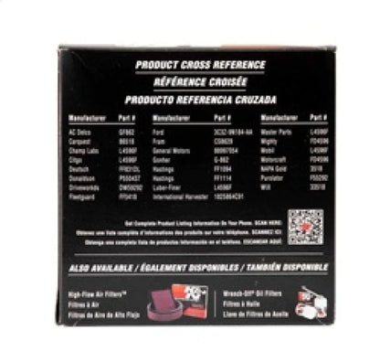 K&N Ford Diesel Truck Fuel Filter - PF-4000