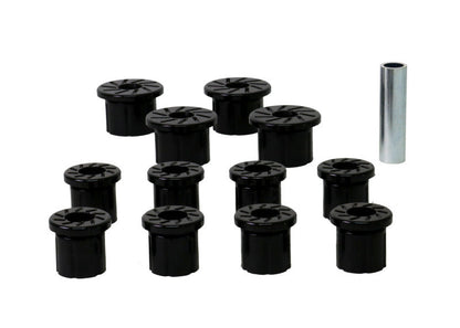 Whiteline 84-89 Toyota 4Runner/Pickup Rear Leaf Spring Shackle Bushing Kit - W73469