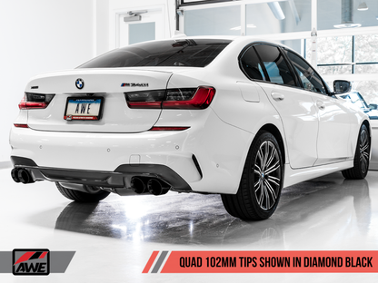 AWE Tuning 2019+ BMW M340i (G20) Non-Resonated Touring Edition Exhaust - 3015-43156-C-Dub Tech