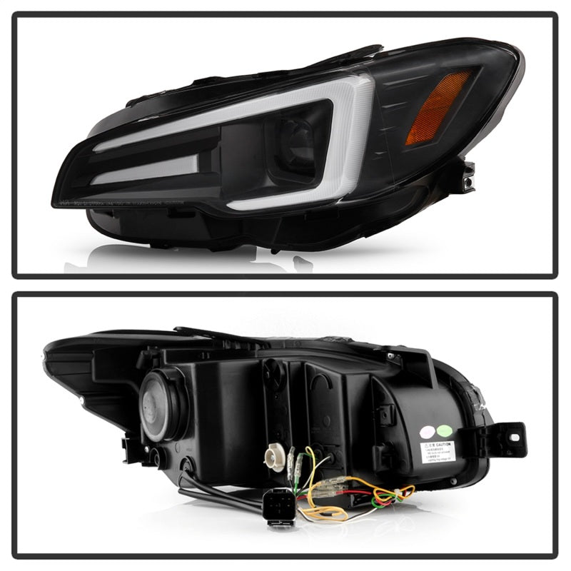 Spyder Subaru Impreza WRX 15-20 Halogen Model Projector Headlights - - 5088086