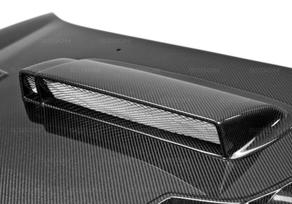 Seibon 02-03 Subaru WRX CWII Carbon Fiber Hood - HD0203SBIMP-CWII