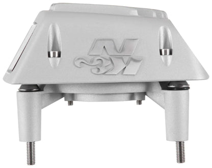 K&N Street Metal Intake System 08-16 Harley Davidson Shaker Silver - RK-3951S