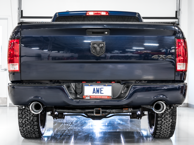 AWE Tuning 09-18 RAM 1500 5.7L (w/Cutouts) 0FG Dual Rear - 3015-32002-C-Dub Tech