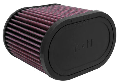 K&N Universal Oval Clamp-On Air Filter 2-3/4in Flange 6-1/4in Length - RU-1500