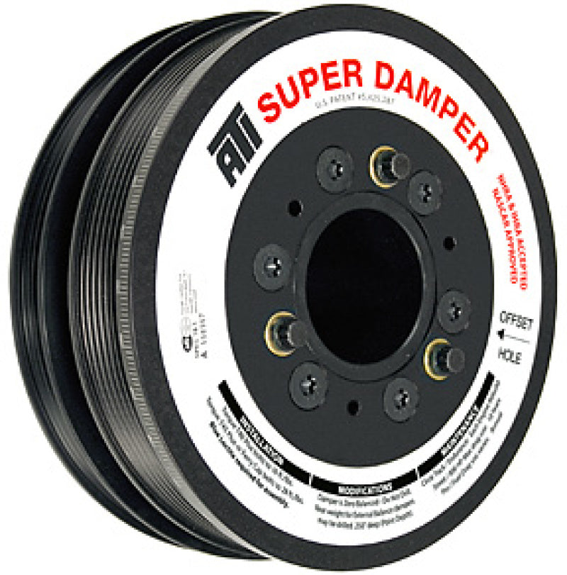 ATI Damper - 7.425in - Steel LW - 6/4 Grv - ATI917246-C-Dub Tech