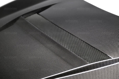 Seibon 2016-2017 Honda Civic Coupe/Sedan/Hatchback VS-Style Carbon Fiber Hood - HD16HDCV-VS