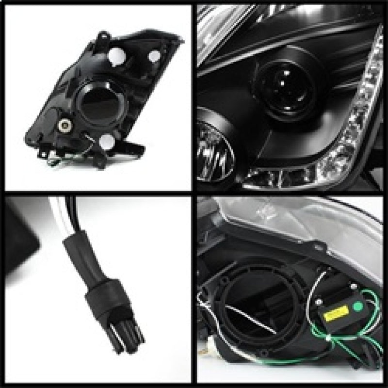 Spyder Nissan 350Z 03-05 Projector Headlights Halogen Model Only - - 5064738