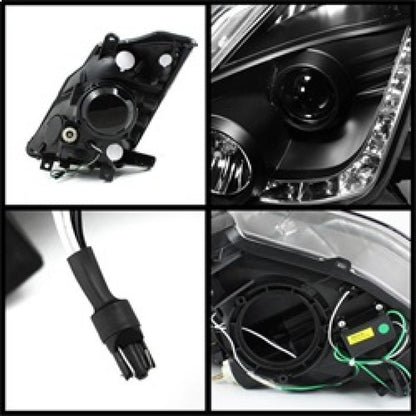 Spyder Nissan 350Z 03-05 Projector Headlights Halogen Model Only - - 5064738
