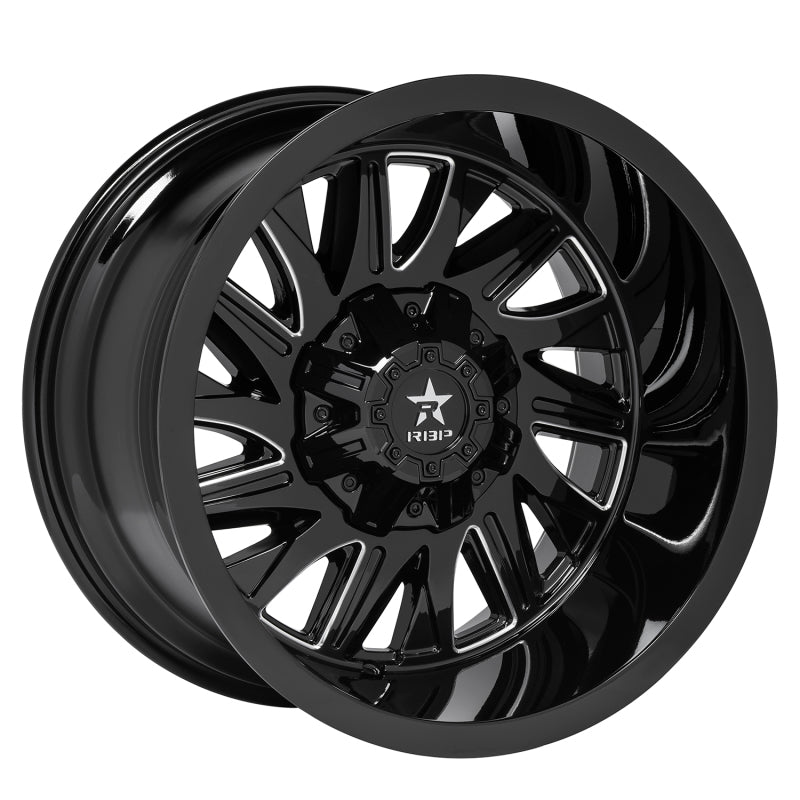 RBP 75R BATALLION GLOSS BLK MACHINED GROOVE