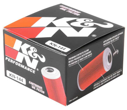 K&N Yamaha 3in OD x 1.563in H Oil Filter - KN-144