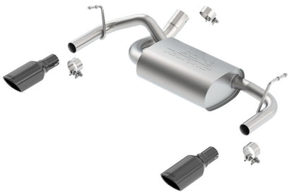 Borla 12-16 Jeep Wrangler 3.6AT/MT 4WD 2+4DR S/ SQ /RL/AC - 11834BC-C-Dub Tech