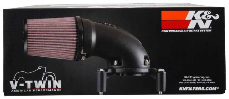 K&N 08-17 Harley Davidson Touring Models Performance Air Intake System - 57-1134