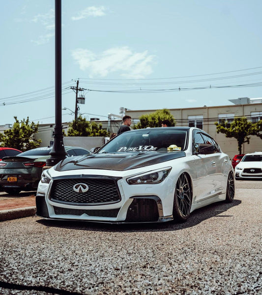 CMST Full Body Kit for Infiniti Q50 to Project Black S Concept 2014-2022