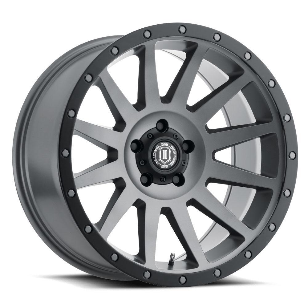 Icon Alloys 20" Compression Wheel - Titanium Finish