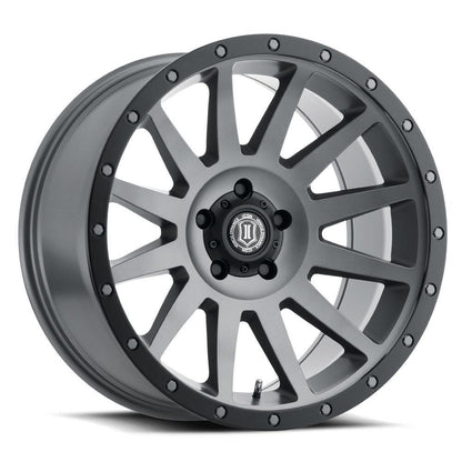 Icon Alloys 20" Compression Wheel - Titanium Finish