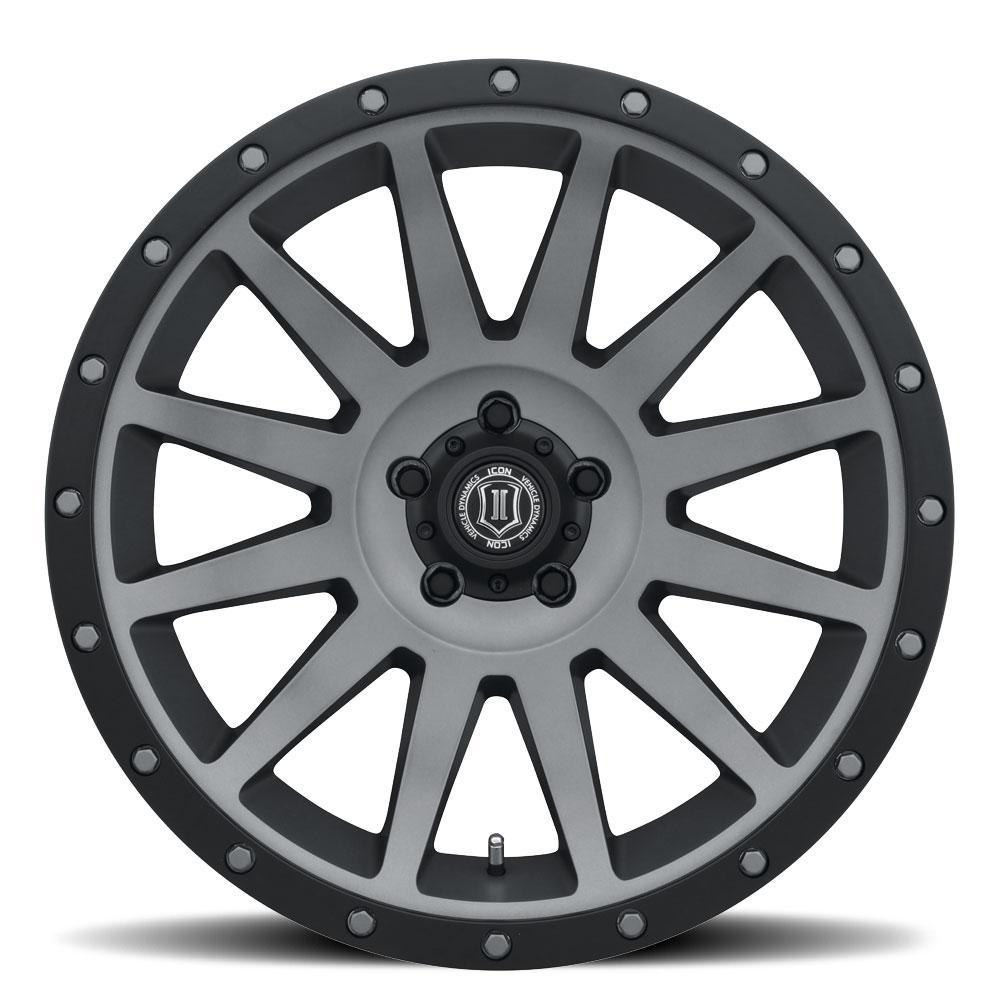 Icon Alloys 20" Compression Wheel - Titanium Finish