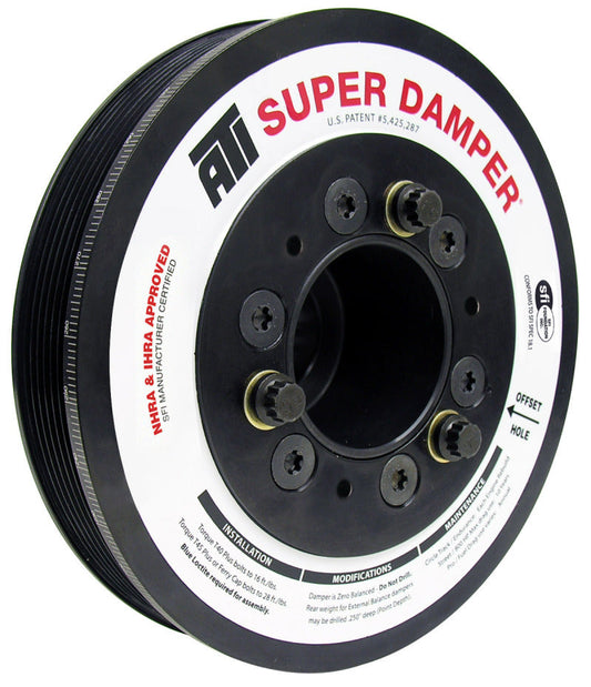 ATI Damper - 7.48in - Alum - 6 Grv - - ATI918437-C-Dub Tech