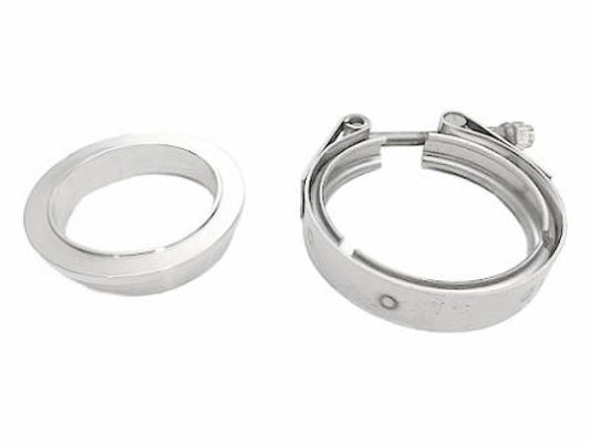 ATP Stainless Manifold Flange and Clamp set (For Garrett Undivided - ATP-CLC-CLA-040-C-Dub Tech