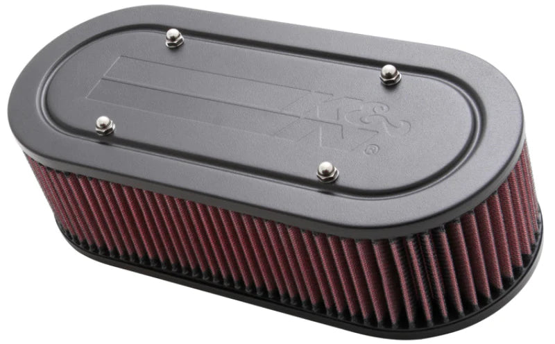K&N Custom Oval Racing Assembly Red 11.96in Inside Length / - 56-1770-2