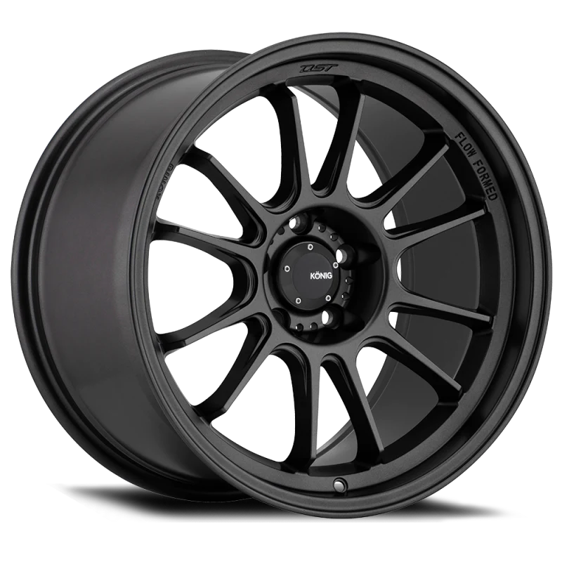 Konig Hypergram 18x8.5 5x108 ET43 Matte Black - HG88508435