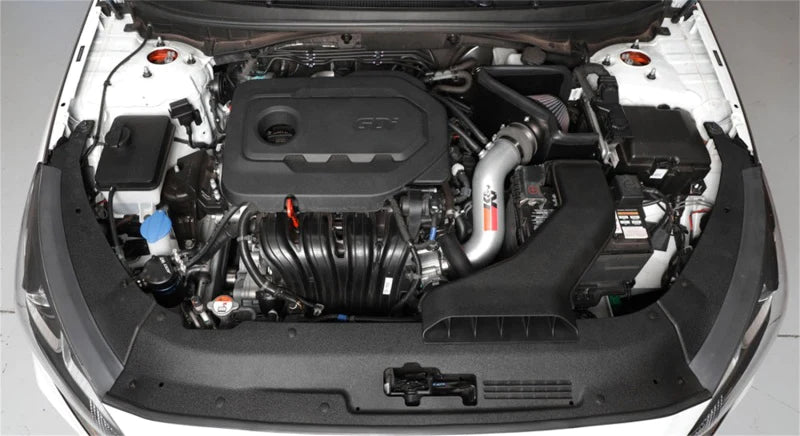 K&N 15-18 Hyundai Sonata L4-2.4L F/I Silver Typhoon Short Ram - 69-5321TS