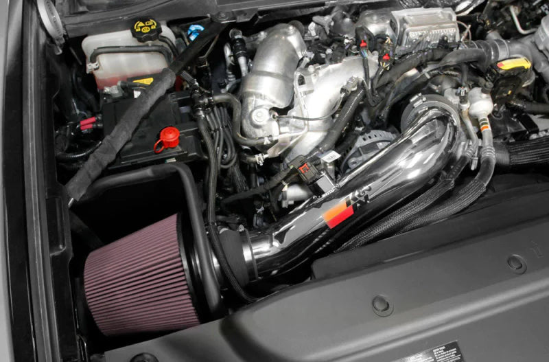 K&N 2017 Chevy Silverado 2500/3500HD V8-6.6L DSL Performance Air Intake - 77-3101KP