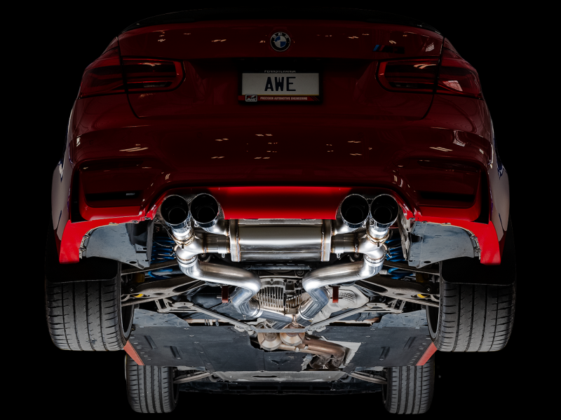 AWE Tuning BMW F8X M3/M4 SwitchPath Catback Exhaust - Diamond - 3025-43074-C-Dub Tech