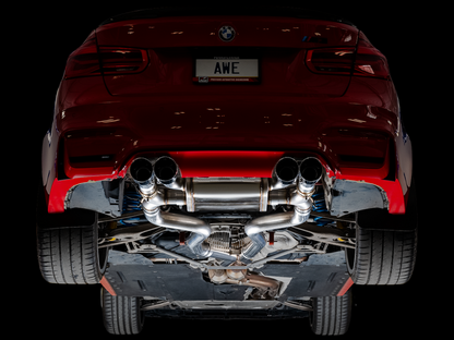 AWE Tuning BMW F8X M3/M4 SwitchPath Catback Exhaust - Diamond - 3025-43074-C-Dub Tech