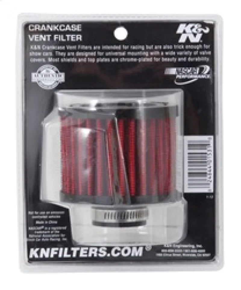 K&N 1 inch ID 3 inch OD 2.375 inch H - 62-1410