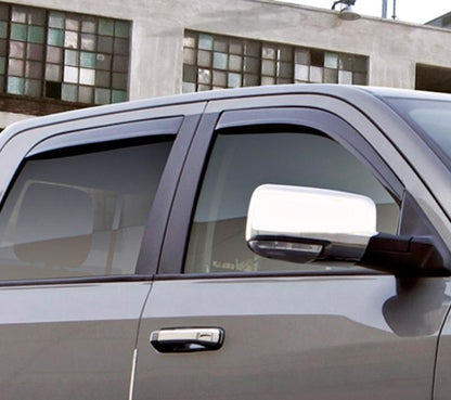 AVS 05-15 Toyota Tacoma Double Cab Ventvisor Low Profile Deflectors - 894048-C-Dub Tech