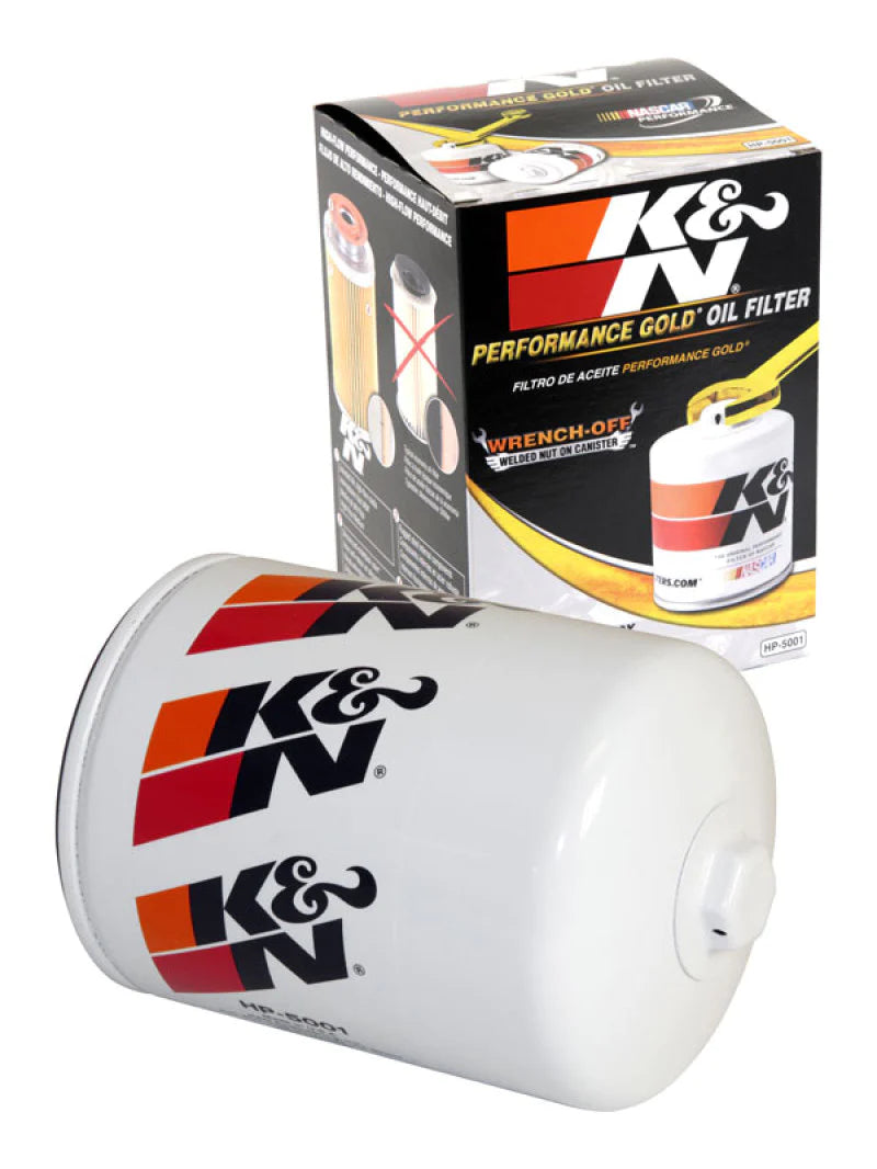 K&N Oil Filter OIL FILTER; RACING, 4-5/8inOD, 6-11/16inH - HP-5001