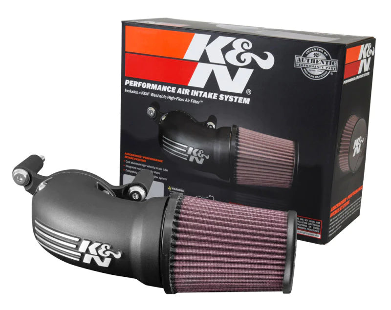 K&N 08-17 Harley Davidson Touring Models Performance Air Intake System - 57-1134