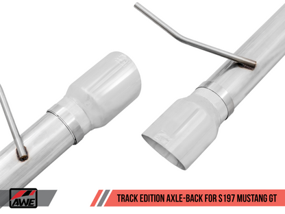 AWE Tuning S197 Mustang GT Axle-back Exhaust - Track Edition - 3020-32040-C-Dub Tech