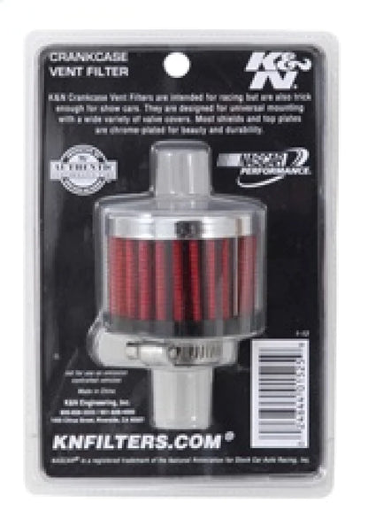 K&N 0.625 inch ID 2 inch OD 1.5 inch H - 62-1340