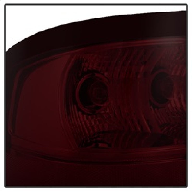 Xtune GMC Sierra 2007-2013 OEM Style Tail Light Red Smoked - 9032011