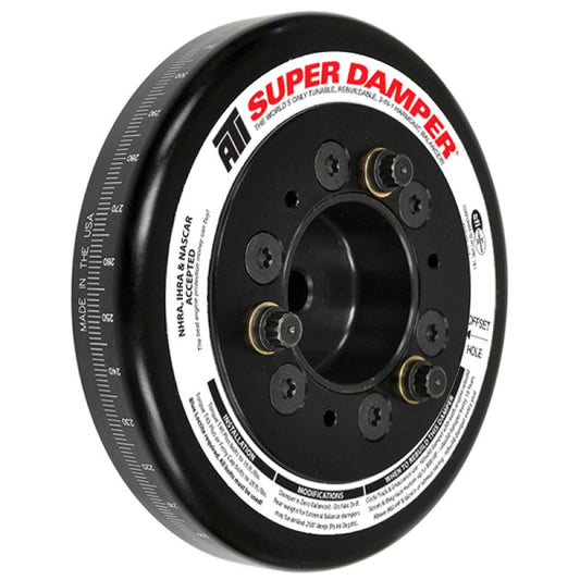 ATI Damper - 7.074in - Alum - 6 Grv - - ATI918482L-C-Dub Tech