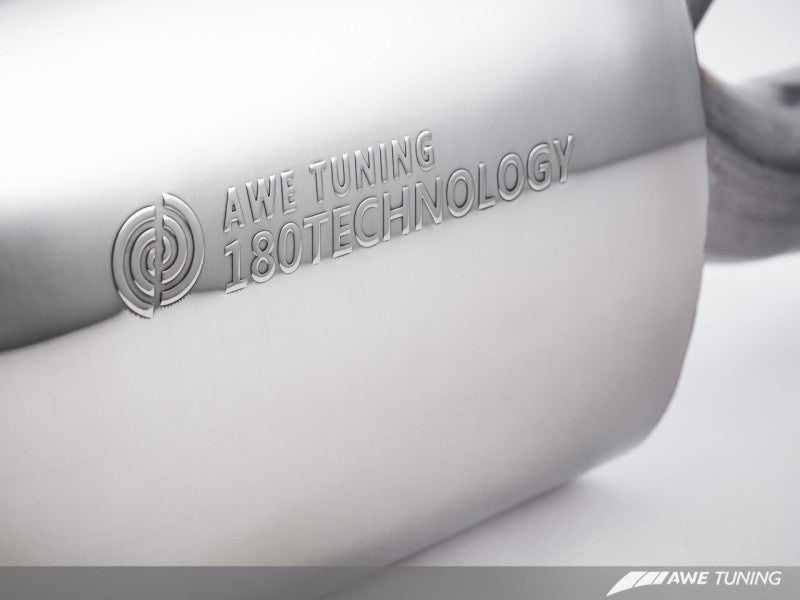 AWE Tuning Audi B8 A4 Touring Edition Exhaust - Single - 3015-22010-C-Dub Tech