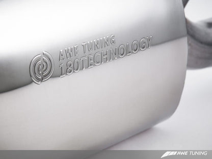 AWE Tuning Audi B8 A4 Touring Edition Exhaust - Single - 3015-22010-C-Dub Tech