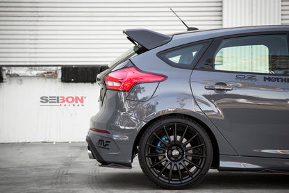 Seibon 2015-2017 Ford Focus ST/RS Hatchback Carbon Fiber Rear Spoiler - RS16FDFO