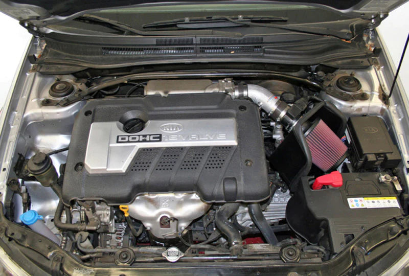 K&N 05-06 Kia Spectra L4-2.0L Polished Typhoon Short Ram Intake - 69-5305TP