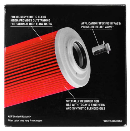 K&N Yamaha 3.969in OD x 1.531in H Oil Filter - KN-146