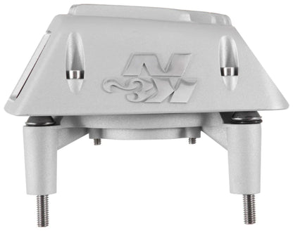 K&N Street Metal Intake System 08-16 Harley Davidson Shaker Silver - RK-3951S