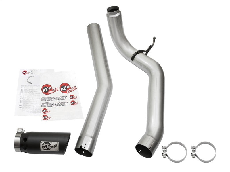 aFe ATLAS Exhaust 4in DPF-Back AL Nissan Titan XD 2016 - 49-06113-B-C-Dub Tech