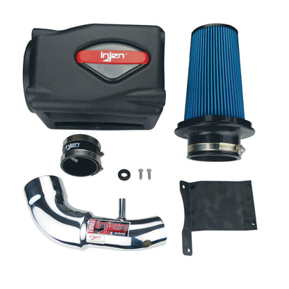 Injen 07-09 Wrangler 3.8L V6 w/ Box Polished Power-Flow Air - PF5002P