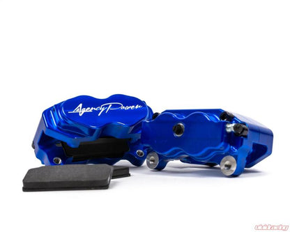 Agency Power Big Brake Kit Front and Rear Blue Ice - AP-BRP-X3-460-BLU