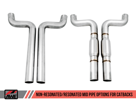 AWE Tuning 16-19 Chevy Camaro SS / ZL1 Resonated Conversion - 3815-11036-C-Dub Tech