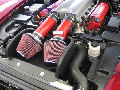 K&N 08 Dodge Viper 8.4L-V10 Red Typhoon Short Ram Intake - 69-2527TTR