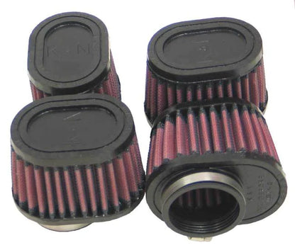 K&N Filter Universal Rubber Filter Oval Tapered 4in Base O/S - RU-1824