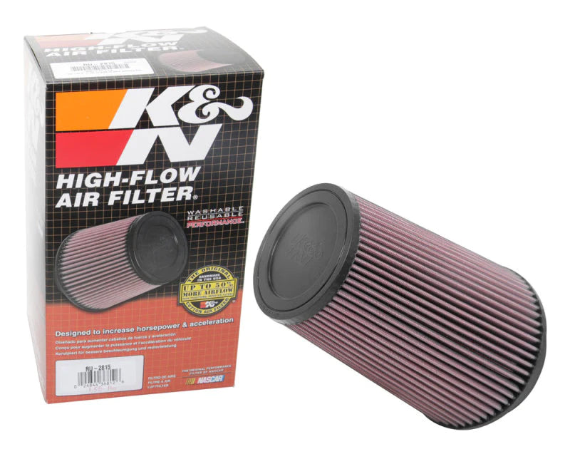 K&N Universal Clamp-On Air Filter 5in FLG / 6-1/2in B - RU-2815