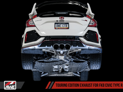 AWE Tuning 2017+ Honda Civic Type R Touring Edition Exhaust - 3015-52004-C-Dub Tech